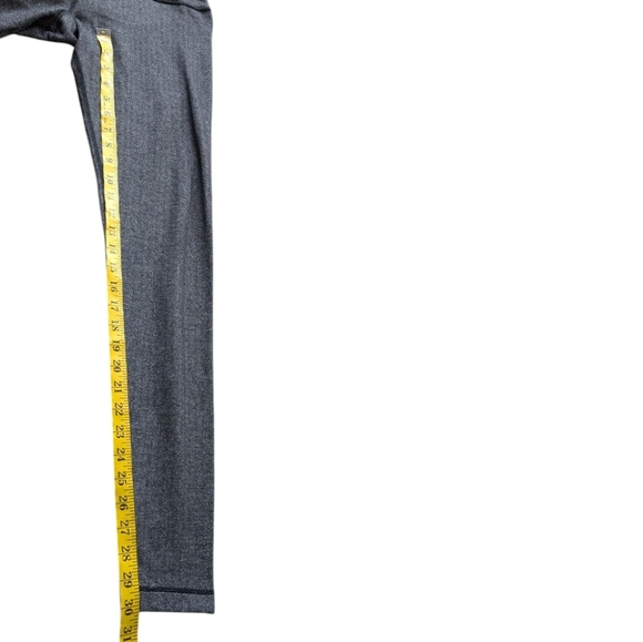 Lululemon Wunder Under Pant Low-Rise Heathered Herringbone Black 9/14 Women 10 - Picture 13 of 13